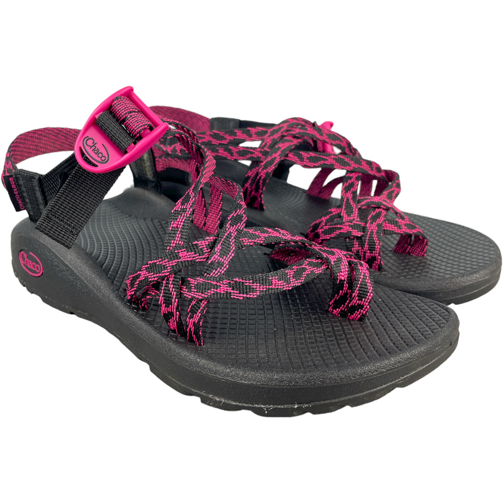 Chaco Women's Z/CLOUD X2 Sport Comfort Sandal Black Pink Size 8